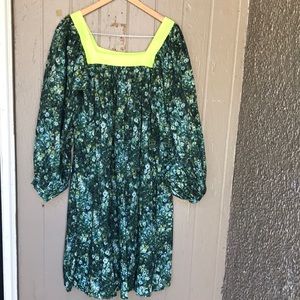 Batsheva X Laura Ashley Beaumaris dress in Sherwood Forest 6